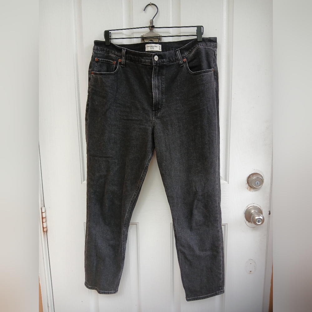 ABERCROMBIE & FITCH The Skinny High Rise Denim Jeans SZ 32/14